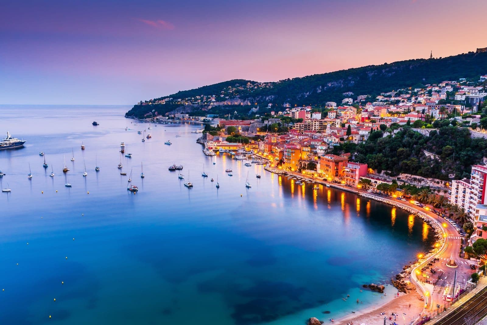 Villefranche-sur-Mer on the French Riviera