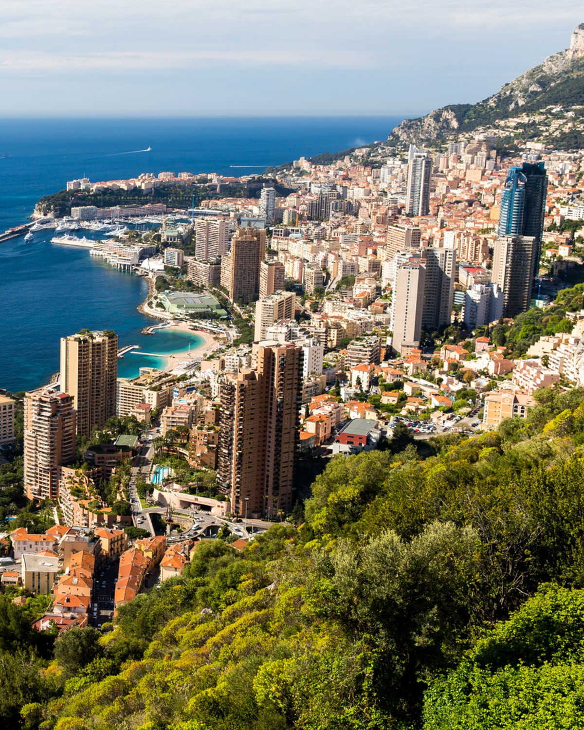 Monaco on the French Riviera